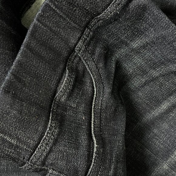 Eileen Fisher Jeggings Women Small Petite‎ Dark Wash Denim Look Stretch Comfy - Picture 9 of 12